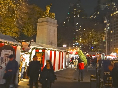 upper west side holiday things to do columbus circle holiday market uws holiday things to do verdi square nyc