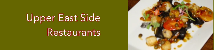 upper east side restaurants nyc east side restaurants manhattan ues restaurants bars cafes diners nyc