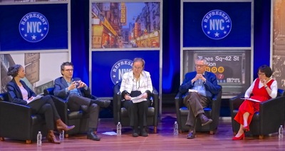 gale brewer state of the borough manhattan nyc manhattan state of the boro nyc professor maya wiley new school jonathan bowles center for urban future juan gonzales democracy now joann yoo asian american federation uzodinma iweala ceo african center manhattan sotb 2019 nyc