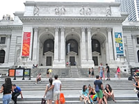new york public library 5th ave nyc manhattan