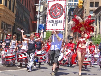 dance parade photos nyc 2014