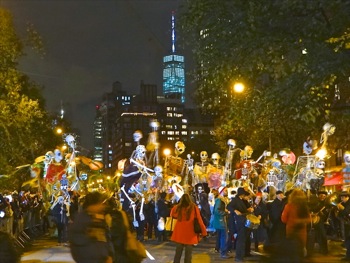 village halloween parade photos nyc