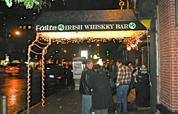 failte irish whiskey bar midtown manhattan nyc