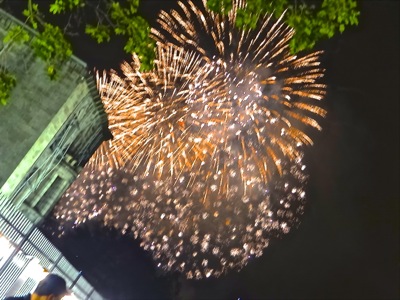 roosevelt island july 4 fireworks photos
