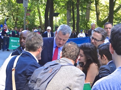 mayor bill de blasio photo