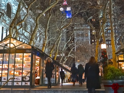 manhattan holiday markets shopping  manhattan nyc