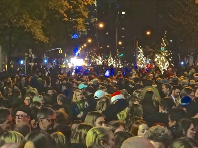 park ave tree lighting UES nyc