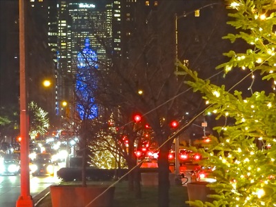 park ave tree lighting UES nyc