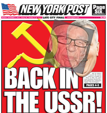 rupert murdoch back in the ussr photo