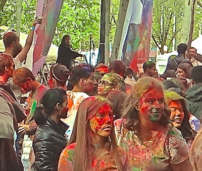 holi hai dag hammarskjold plaza photos